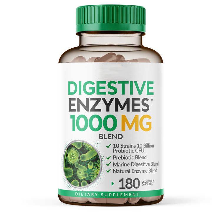 Plant-Based Digestive Enzyme (180 capsules)